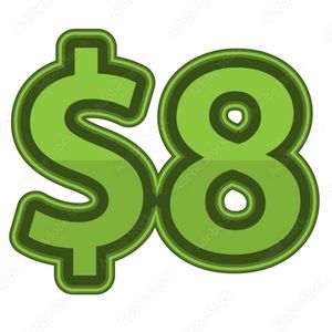 8$$$ SALE 🙂🙂🙂